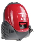 Пылесос с мешком Bosch BSN1701RU, 1700 Вт, 73 дБ, Черный с красным thumbnav 2