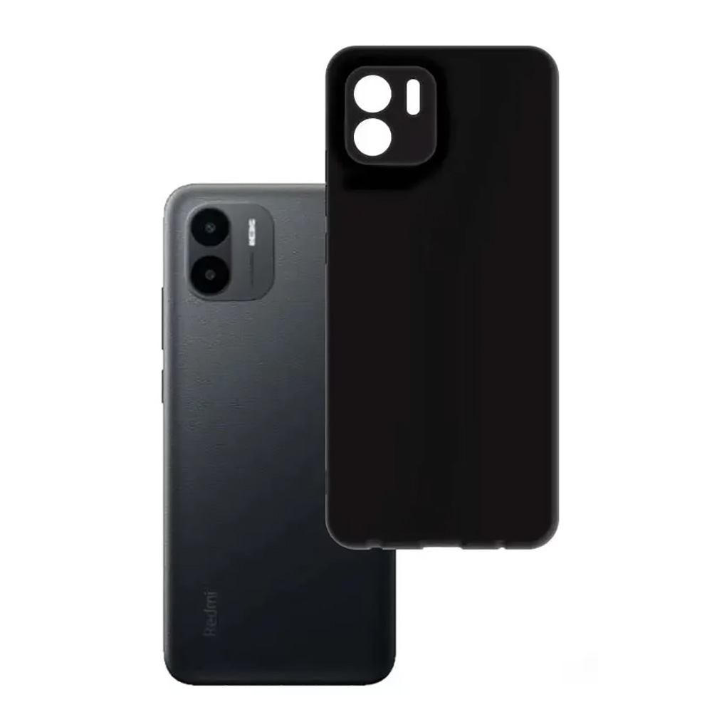 Husa Pentru smartphone Screen Geeks Soft Touch Xiaomi Redmi A1 Negru photo 3