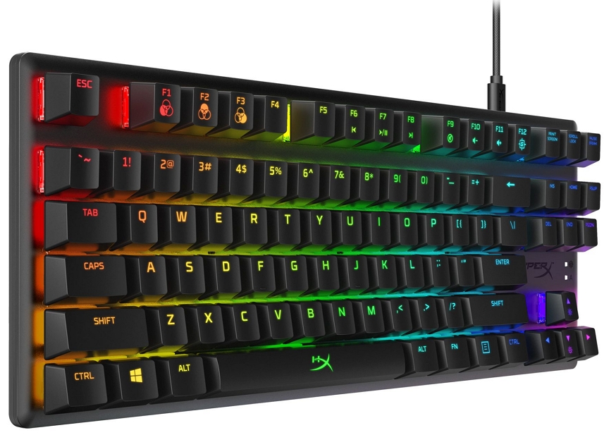 Tastatura cu fir HyperX Origins Core RGB, HXKB7BLXRU / Mecanica photo 3