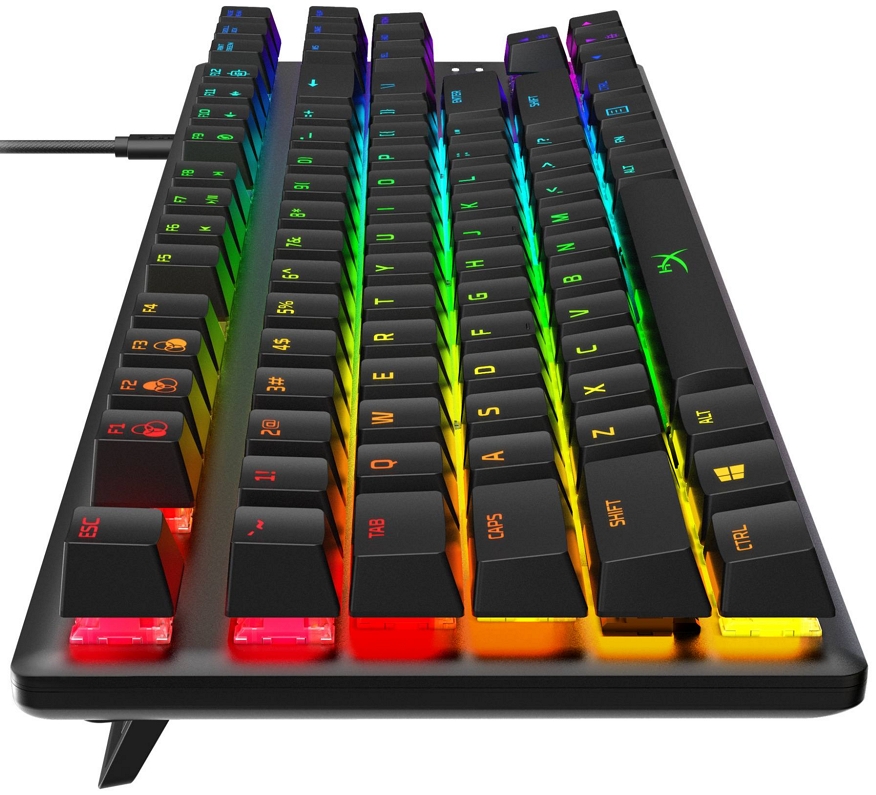 Tastatura cu fir HyperX Origins Core RGB, HXKB7BLXRU / Mecanica photo 5
