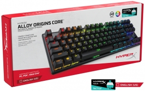 Tastatura cu fir HyperX Origins Core RGB, HXKB7BLXRU thumbnav 3
