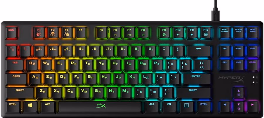 Клавиатура проводная  HyperX HXKB7RDXRU 