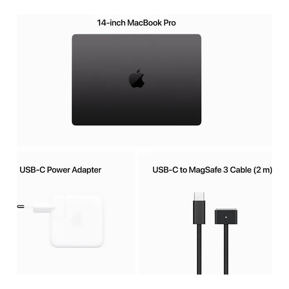 Ноутбук Apple MacBook Pro MacBook Pro 14" 2025 MDE34RU Space Black 14.2” / 24 Гб / 1.0 ТБ / M5 / 10C  photo 10