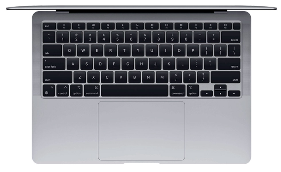 Ноутбук Apple Ультрабук MacBook Air 13.3 2020 13.3” / 8 ГБ / 256 ГБ / M1 / M1 / Серый photo 2