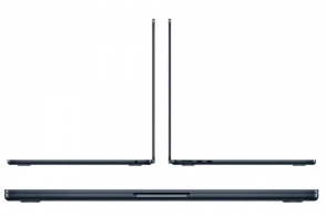 Ноутбук Apple MacBook Air M3 2024 , 8 ГБ, macOS Sonoma, Черный с серым