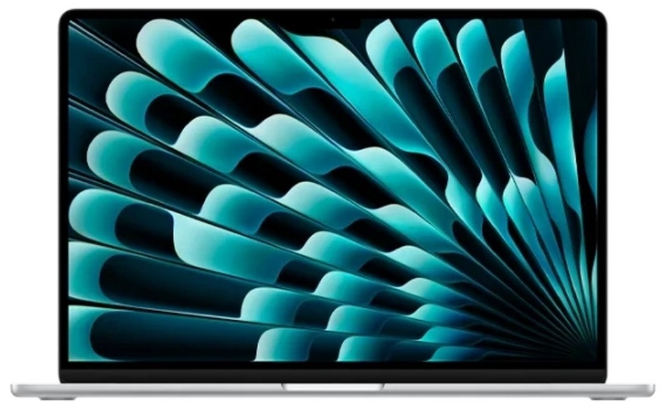 Ноутбук Apple Ультрабук MacBook Air 15.3 2024 15.3” / 8 ГБ / 512 ГБ / M3 / M3 / Серебристый photo 1