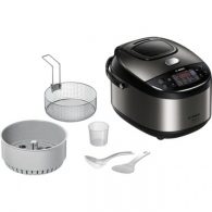 Multifierbator Bosch MUC48B68RU, 1200 W, 48 programe, Negru cu inox thumbnav 2