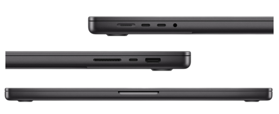 Laptop Apple Ultrabook MacBook Pro 16.2 2024 16.2” / 24 GB / 512 GB / M4 Pro / M4 Pro / Space Black photo 4