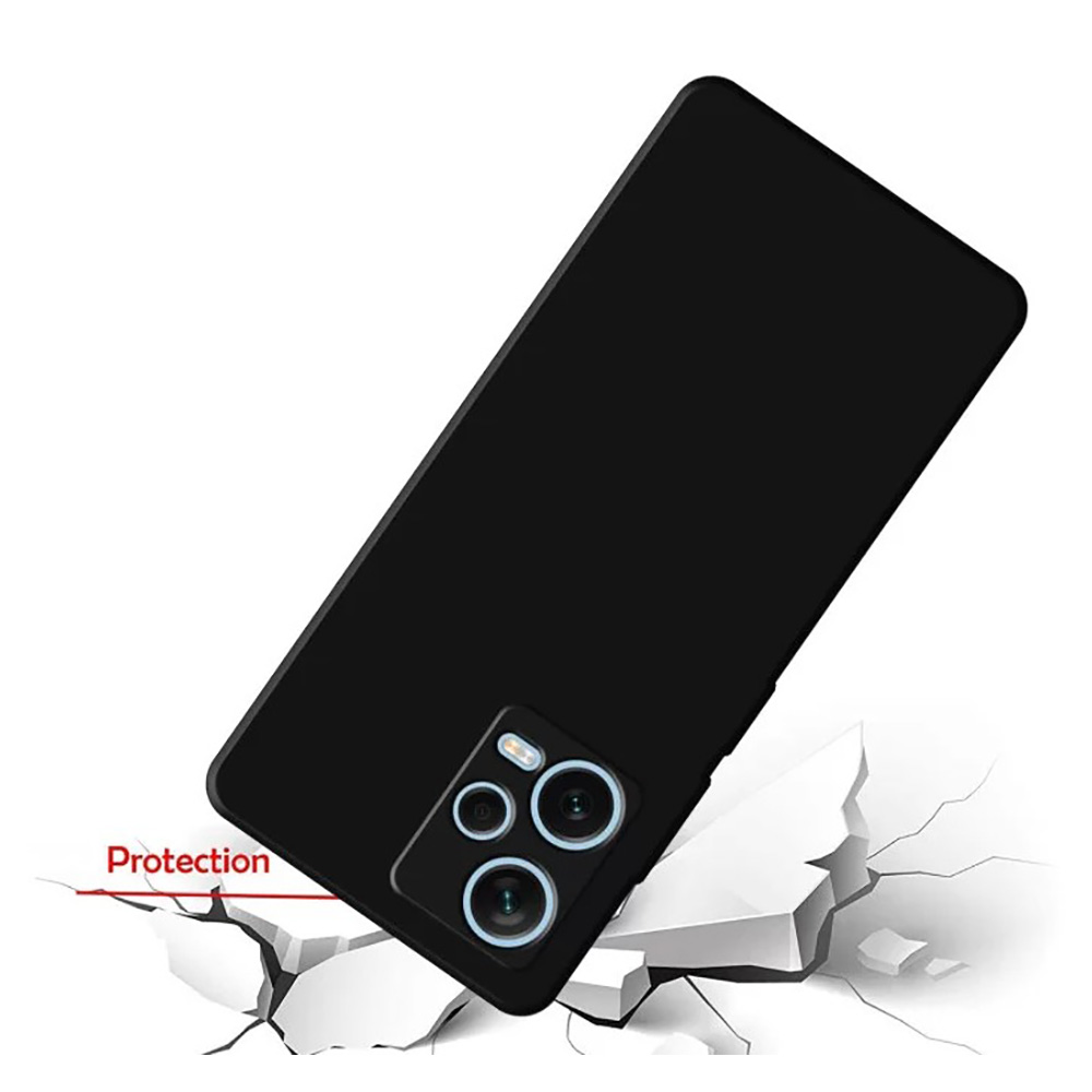 Husa Pentru smartphone Screen Geeks Solid Xiaomi Redmi 12 4G Negru photo 2