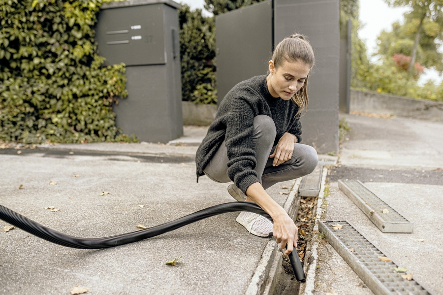 Пылесос моющий и с мешком Karcher WD2PLUSV12+FILTRU / 1000Вт / Желтый photo 4