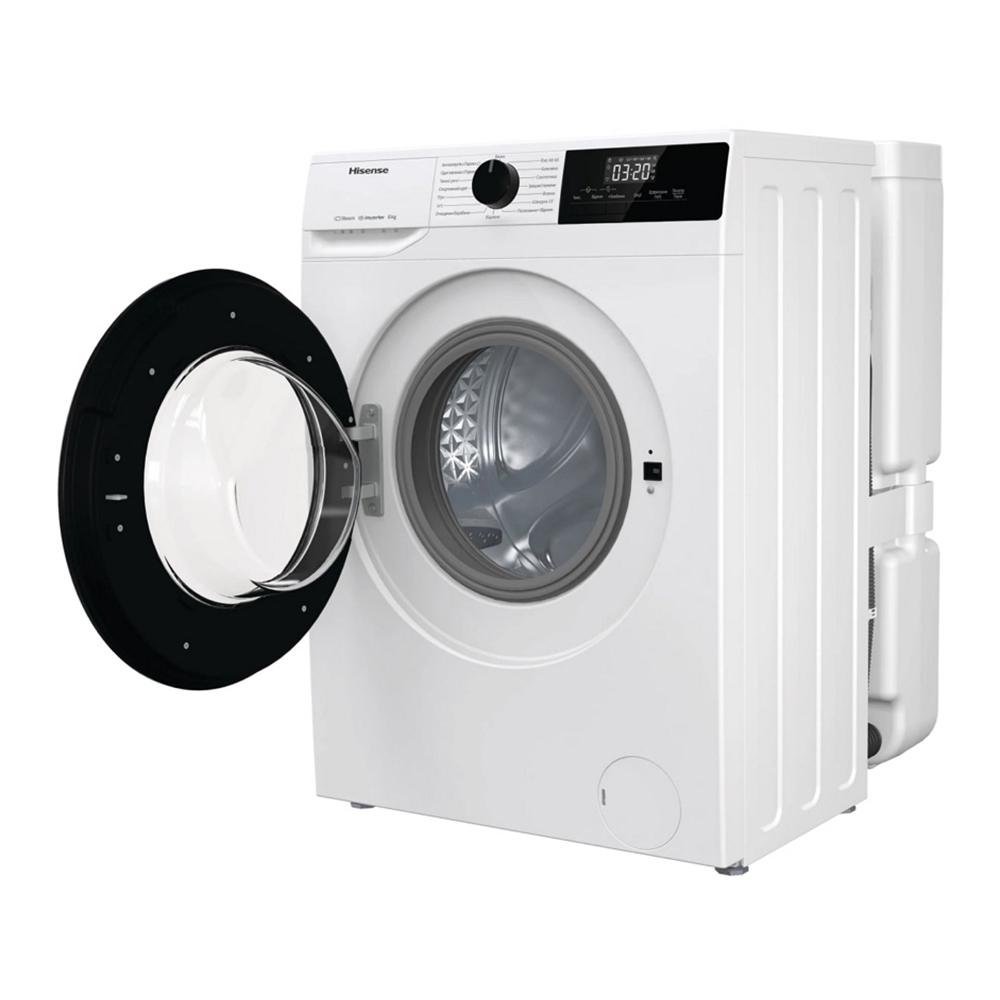 Masina de spalat Hisense WFQP6012VMIRV 6 kg / 1200 rot/min / C / Alb photo 2