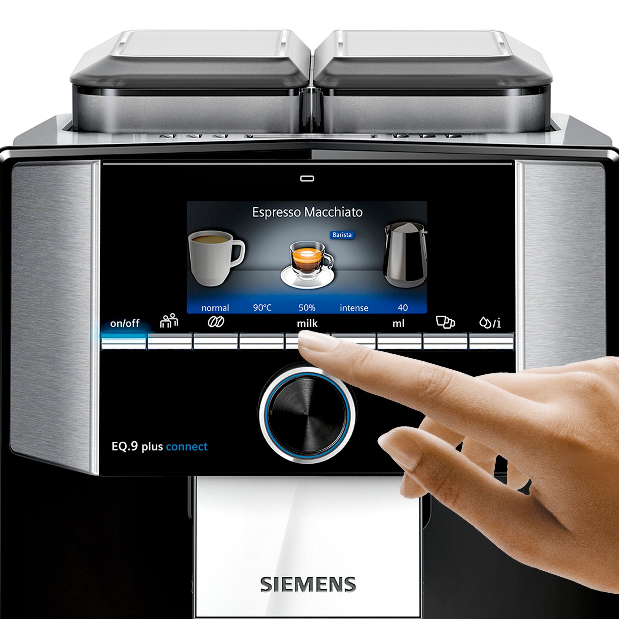 Aparat de cafea Espresso Siemens TI9573X9RW / 19 bar / Espresso photo 4