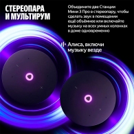 Умная колонка Yandex Station MINI 3 Pro с Алисой, Серый thumbnav 6