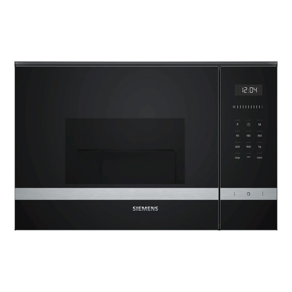 Cuptor cu microunde Siemens BE555LMS0 900 W / 25 l / Negru photo 1 Cuptor cu microunde Siemens BE555LMS0 900 W / 25 l / Negru photo 1