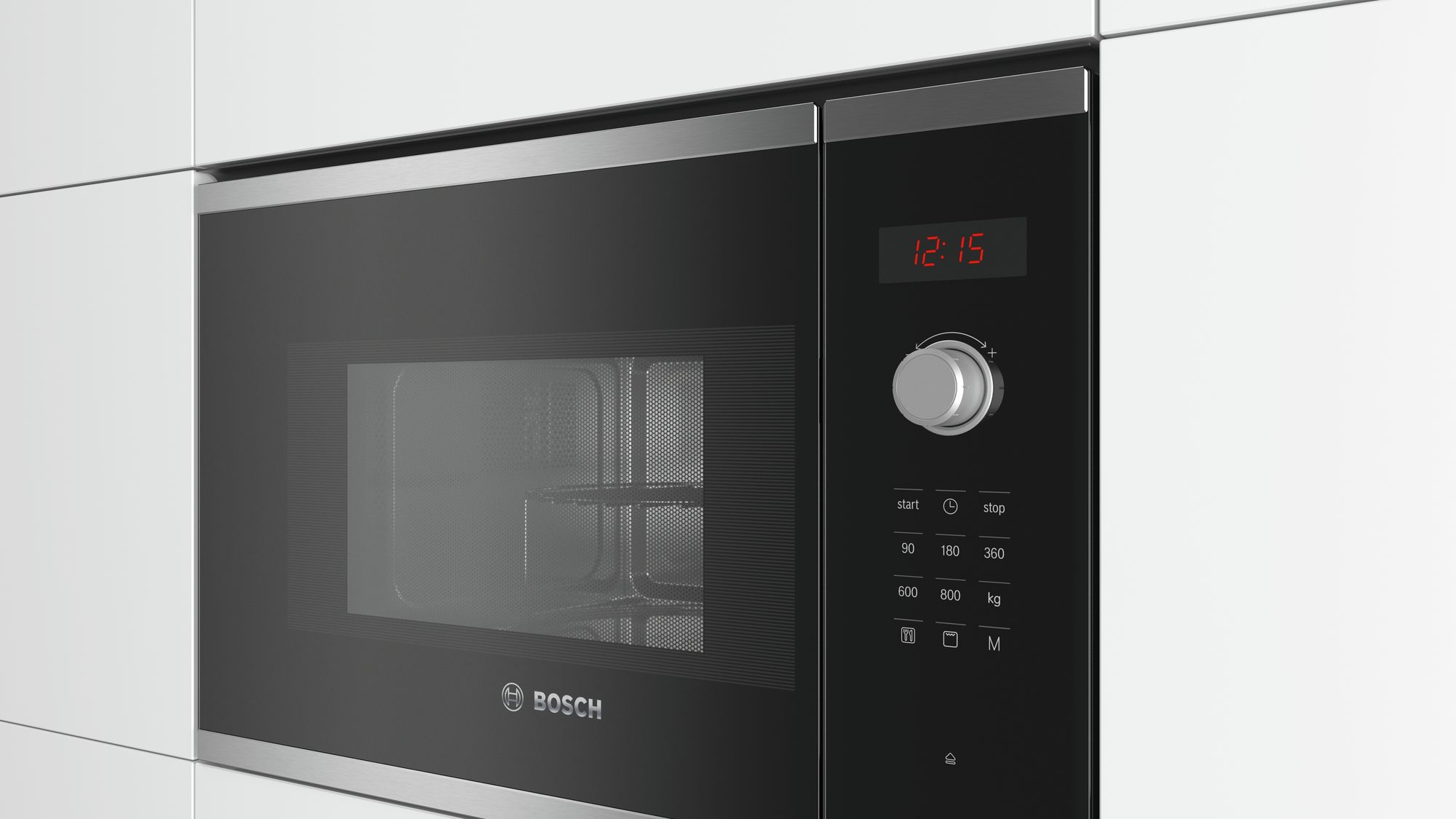 Cuptor cu microunde Bosch BFL523MS0 800 W / 20 l / Negru photo 5