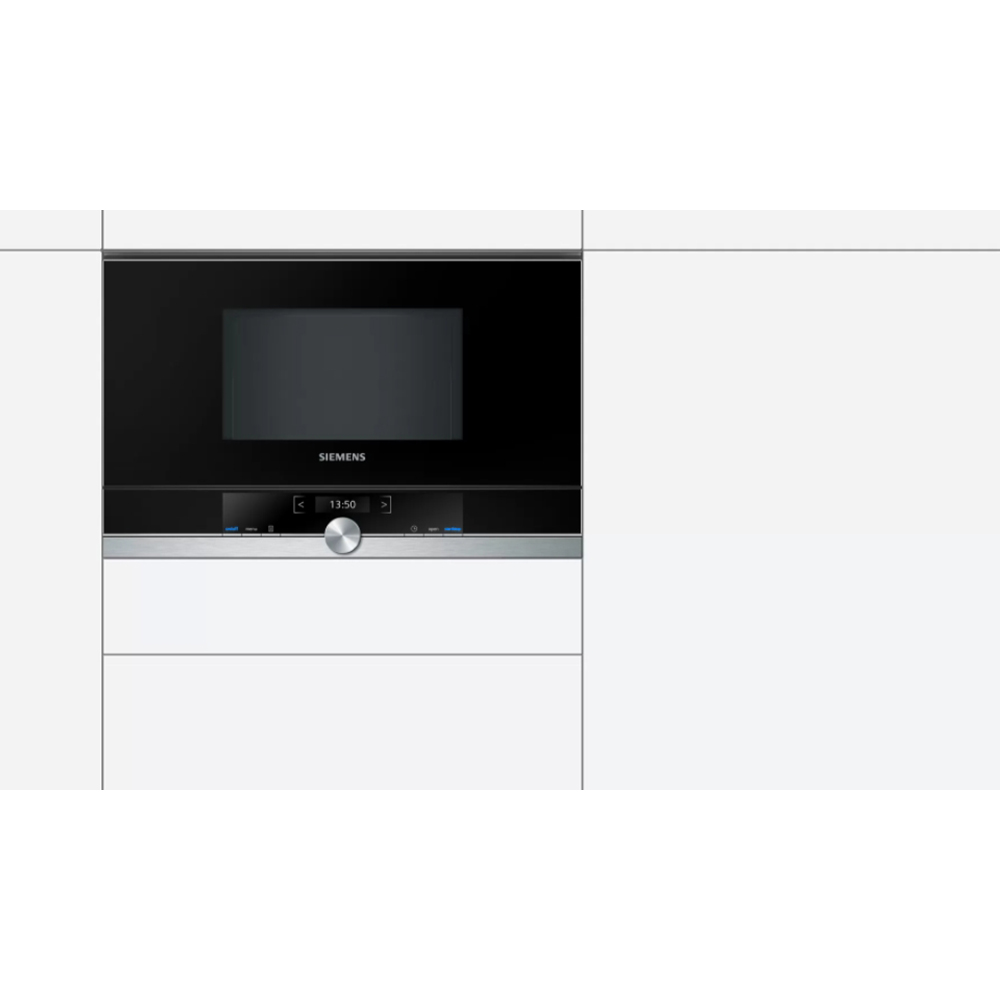 Cuptor cu microunde Siemens BF634LGS1 900 W / 21 l / Negru photo 2