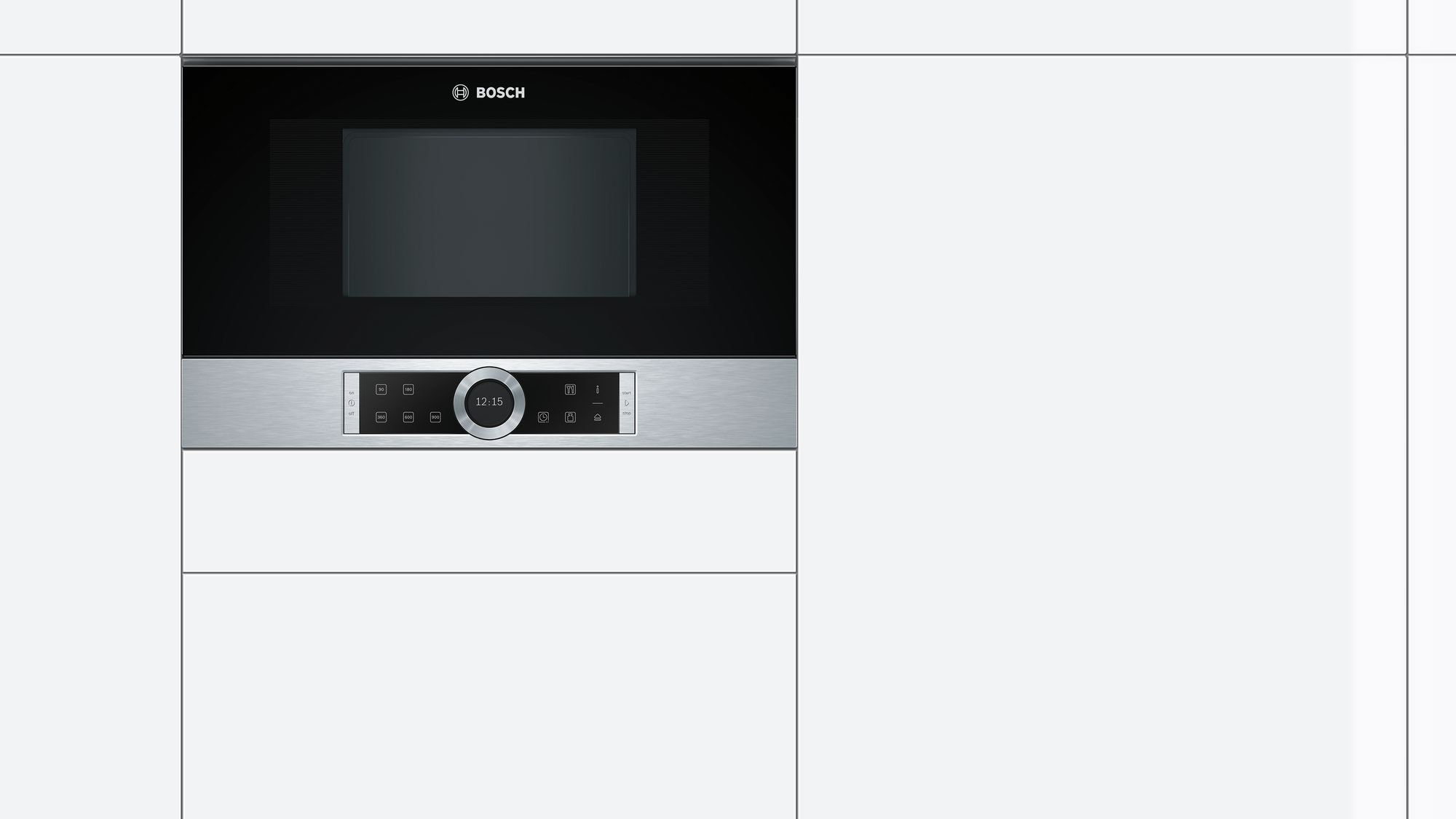 Cuptor cu microunde Bosch BFR634GS1 900 W / 21 l / Negru photo 4