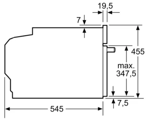 Cuptor cu microunde incorporabil Bosch CFA634GS1, 36 l, 900 W, Negru