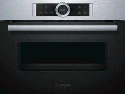 Cuptor cu microunde incorporabil Bosch CFA634GS1, 36 l, 900 W, Negru