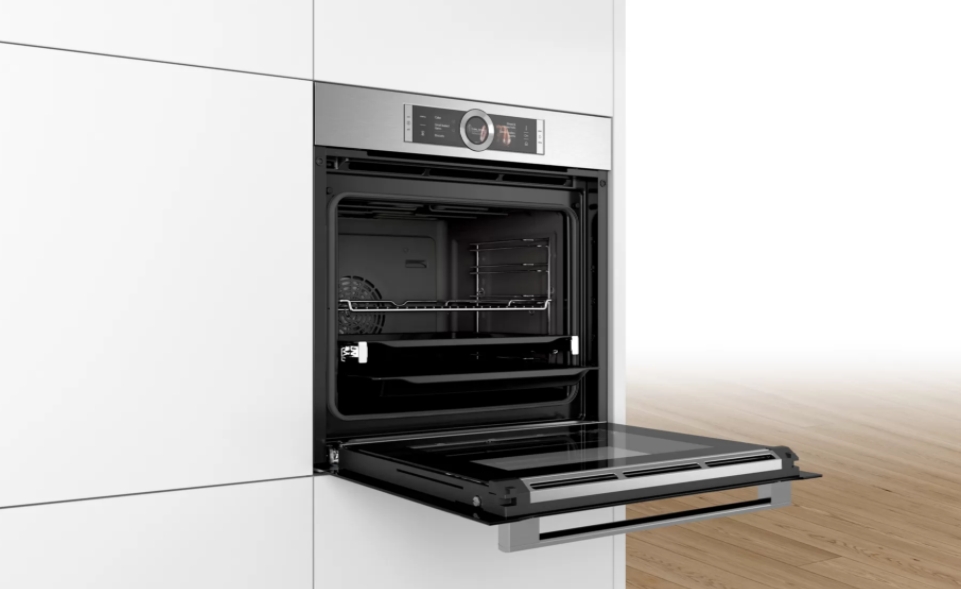 Встраиваемый шкаф с пароваркой Bosch HSG656RS1 / 71 л. / A / Нерж. сталь photo 2