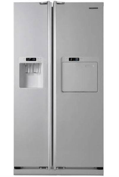 Frigider Side-by-Side Samsung / 506 l / 179 cm / A / Gri photo 1 Frigider Side-by-Side Samsung / 506 l / 179 cm / A / Gri photo 1
