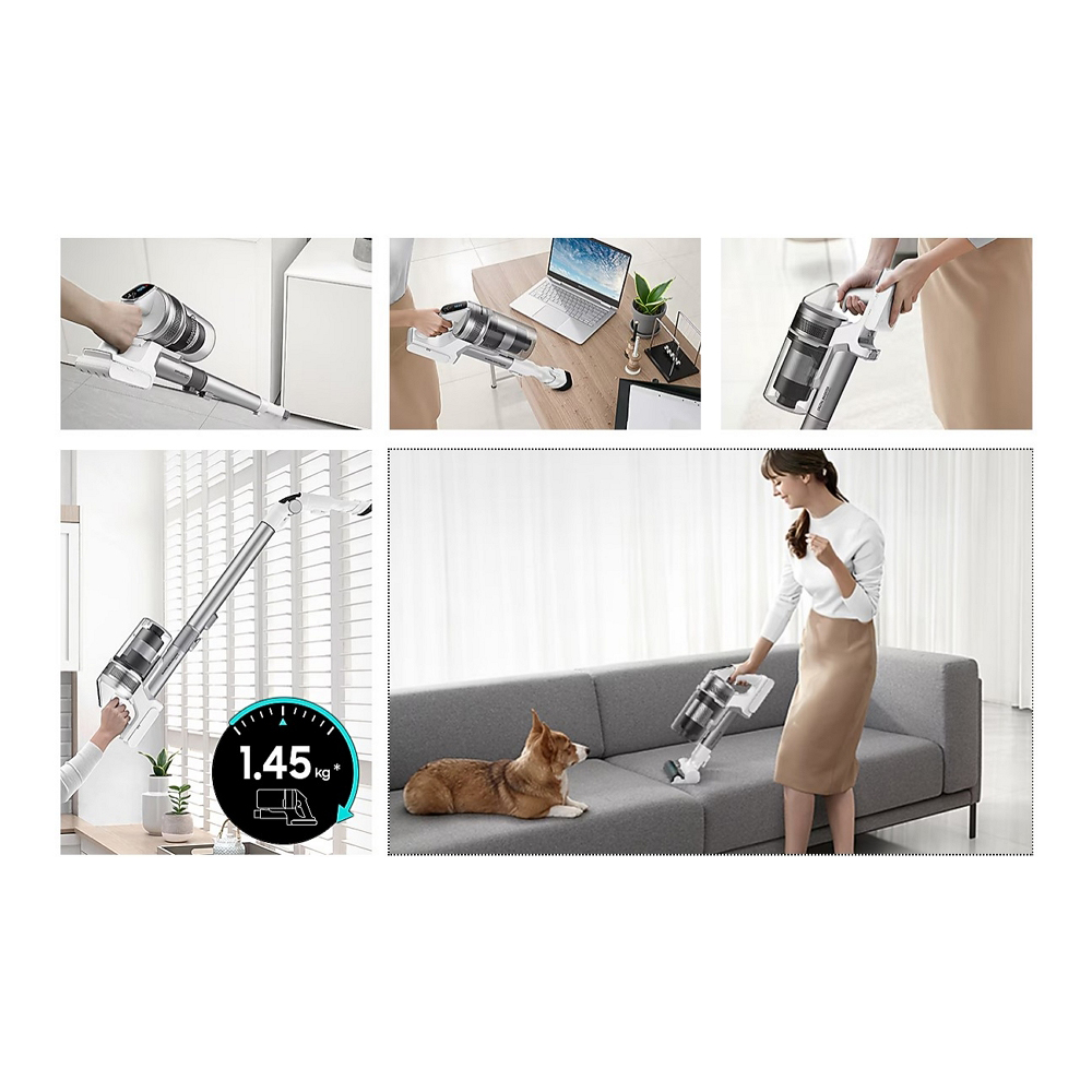 Aspirator vertical Samsung VS15R8542S1 / 410W / Albastru photo 8