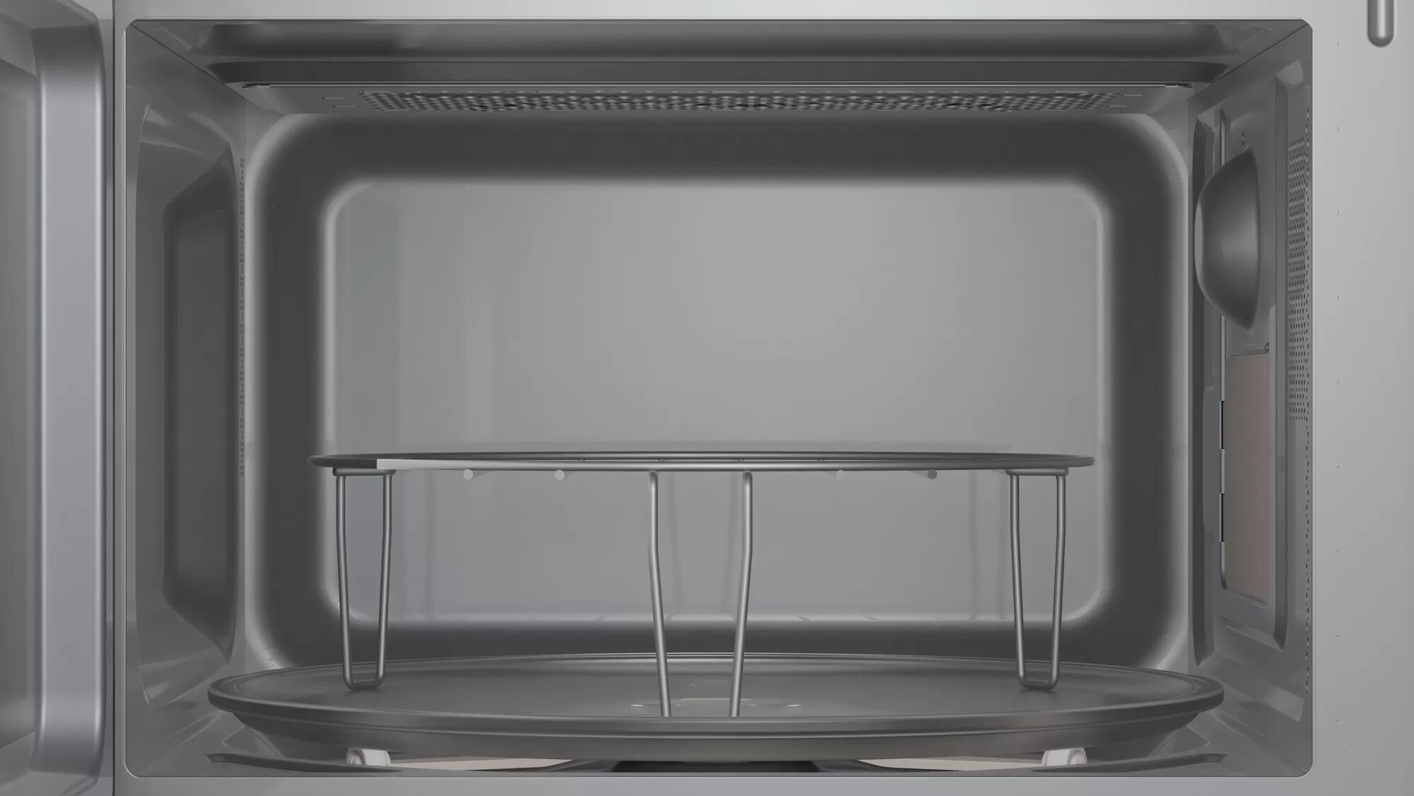 Cuptor cu microunde Bosch FEL023MS2 800 W / 20 l / Negru photo 2