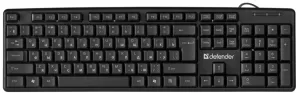 Tastatura cu fir Defender Element HB520 Black PS/2