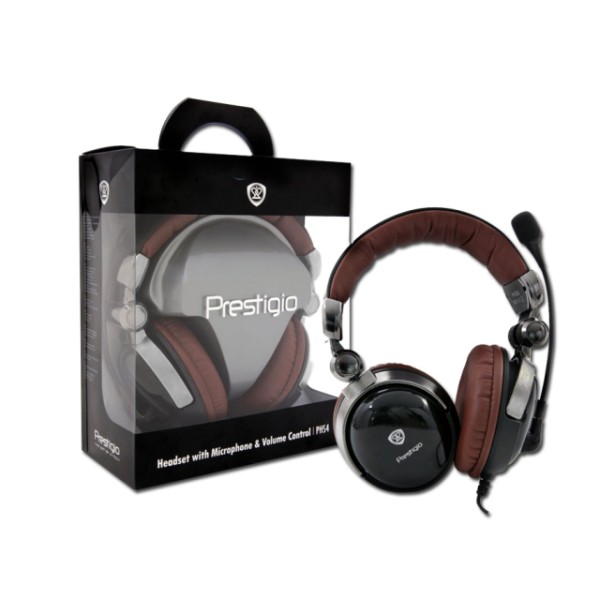 Наушники с микрофоном Prestigio PHS3 photo 1 Наушники с микрофоном Prestigio PHS3 photo 1