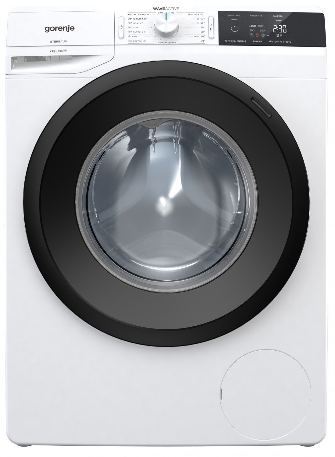 Стиральная машина Gorenje W1E72S3 7 кг / 1200 об/мин / A+++ / Белый photo 1 Стиральная машина Gorenje W1E72S3 7 кг / 1200 об/мин / A+++ / Белый photo 1