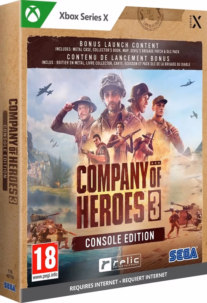 Company of Heroes 3 (Steelbook Edition) Xbox Series X|S 18+ 
