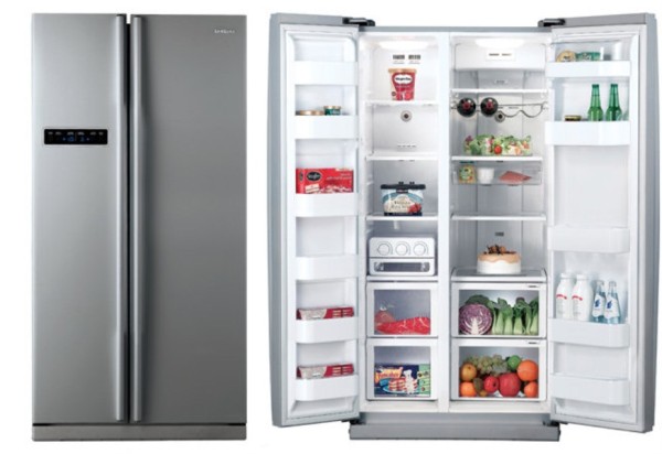 Frigider Side-by-Side Samsung / 510 l / 172 cm / A / Gri photo 1