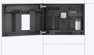 Встраиваемая кофемашина Bosch CTL636ES6, 2.4 л, 1600 Вт, Черный с нержавеющей сталью