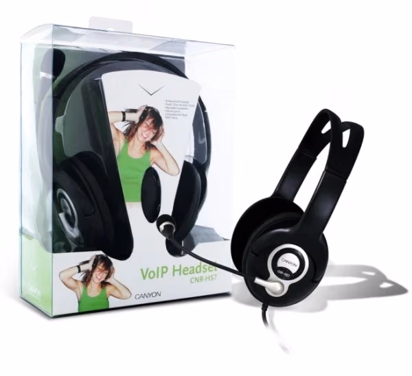 Наушники с микрофоном Canyon CNR-HS7 