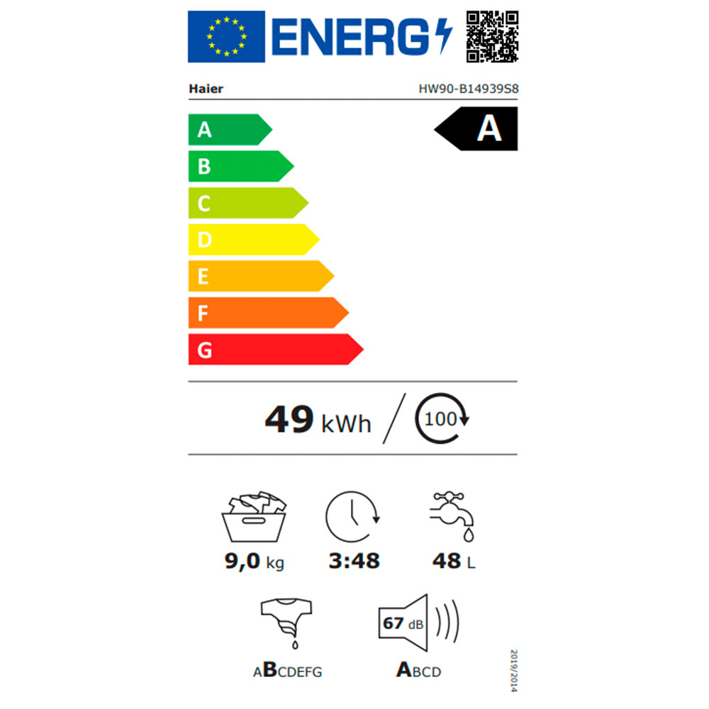 Masina de spalat Haier  HW90-B14939S8 photo 9