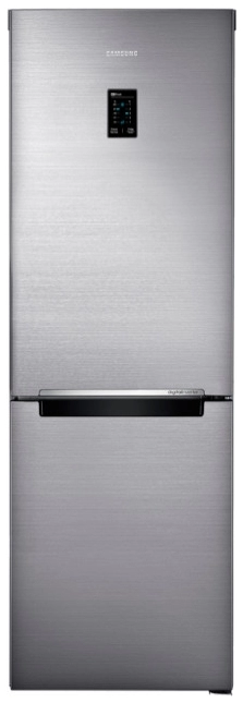 Холодильник с нижней морозильной камерой Samsung RB30J3200S9, 311 л, 178 см, A+, Серебристый