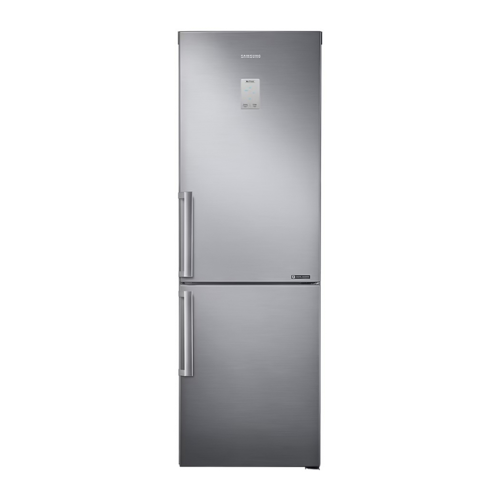 Холодильник двухдверный Samsung RB33J3515S9/EF / 339 л / 185 см / E / Серый photo 1