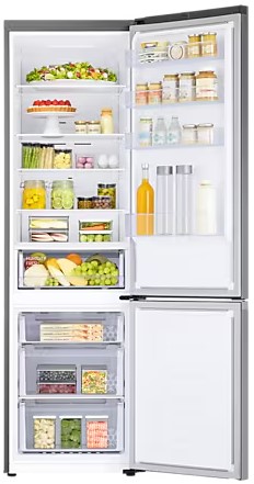 Frigider cu doua usi Samsung RB38C600ES9 / 390 l / 203 cm / E / Gri photo 2
