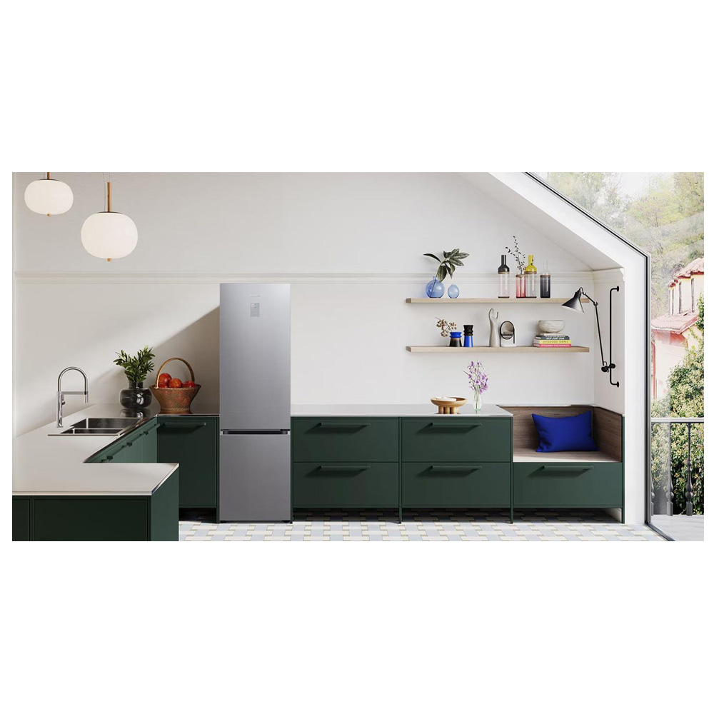 Холодильник двухдверный Samsung RB38C675ES9/EF / 390 л / 203 см / E / Нержавеющая сталь photo 5