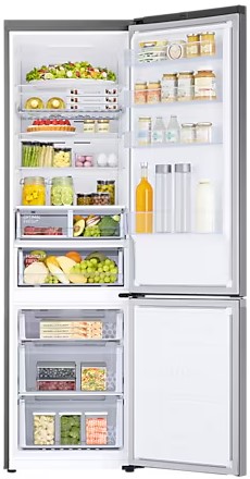 Frigider cu doua usi Samsung RB38C679ES9 / 385 l / 203 cm / G / Gri photo 3