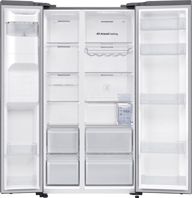 Frigider Side-by-Side Samsung RS64DG53R3S9 / 617 l / 178 cm / E / Gri photo 2