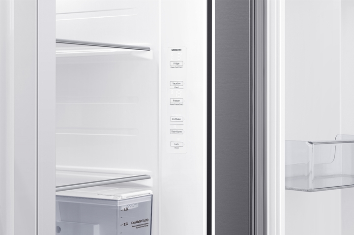 Frigider Side-by-Side Samsung RS64DG53R3S9 / 617 l / 178 cm / E / Gri photo 3
