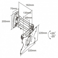 Suport TV Eurolux LEUCD-WA15SA thumbnav 2