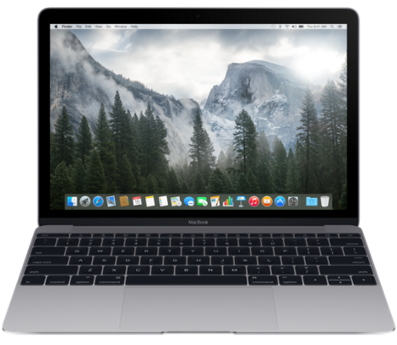 Laptop Apple Ultrabook Macbook MacBook 12"   MJY42RS/A SPACE GRAY 12” / 8 GB / 512 GB / Core M / HD Graphics 5300 / Gri photo 1