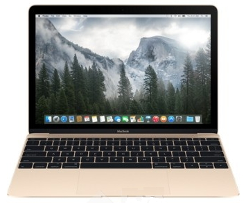 Ноутбук Apple Ультрабук Macbook MacBook 12" MK4M2RS/A Gold 12” / 8 ГБ / 256 ГБ / Core M / HD Graphics 5300 / Золотистый photo 1
