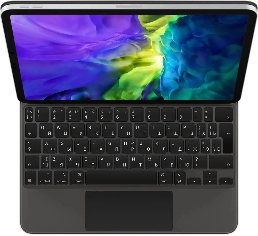 Tastatura fara fir Apple Magic Keyboard for iPad Pro 11 (4th generation) and iPad Air (5th generation) - Russian - Black / Membrana photo 1