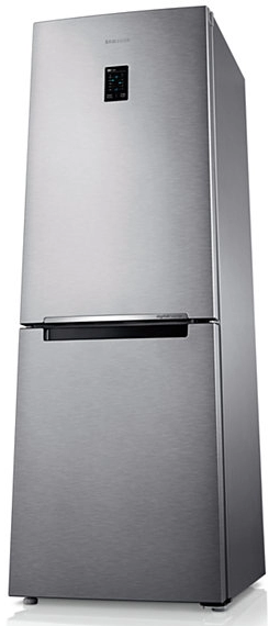 Холодильник с нижней морозильной камерой Samsung RB31FERNDSA, 310 л, 185 см, A+, Серебристый