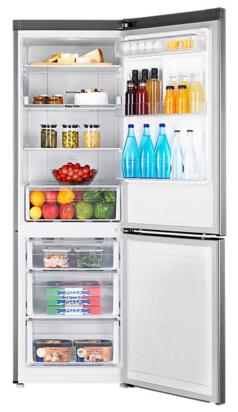 Frigider cu doua usi Samsung RB33J3200SA / 328 l / 185 cm / F / Gri photo 3