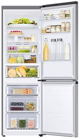 Frigider cu doua usi Samsung RB34C600CSA / 344 l / 185.3 cm / C / Gri photo 2