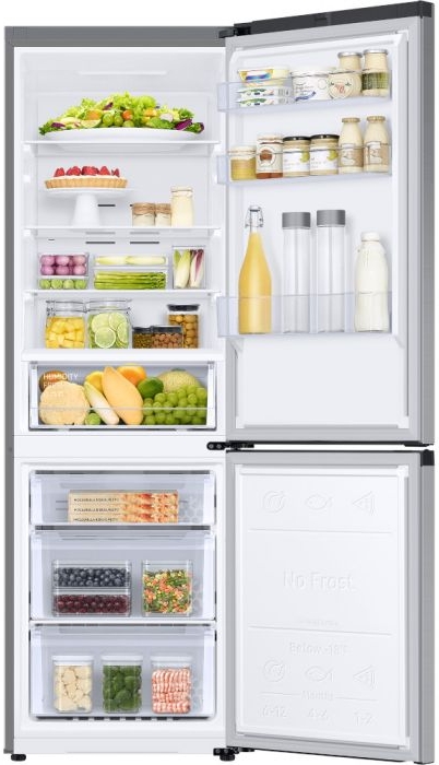 Frigider cu doua usi Samsung RB34C600ESA / 344 l / 185.3 cm / E / Gri photo 2